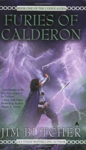 fantasy books Jim Butcher's Furies of Calderon